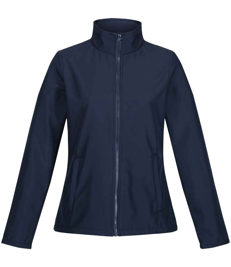 Regatta Ladies Ablaze Printable Soft Shell Jacket - Navy/Navy