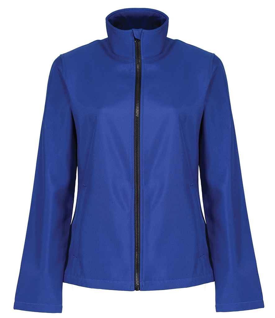 Regatta Ladies Ablaze Printable Soft Shell Jacket - New Royal Blue/Black