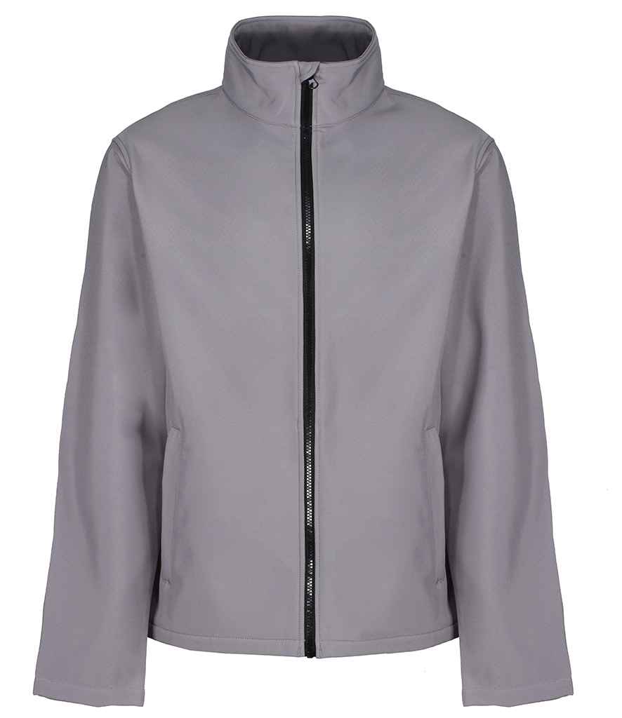 Regatta Ladies Ablaze Printable Soft Shell Jacket - Rock Grey/Black