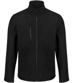 Regatta Ablaze Three Layer Soft Shell Jacket - Black/Black
