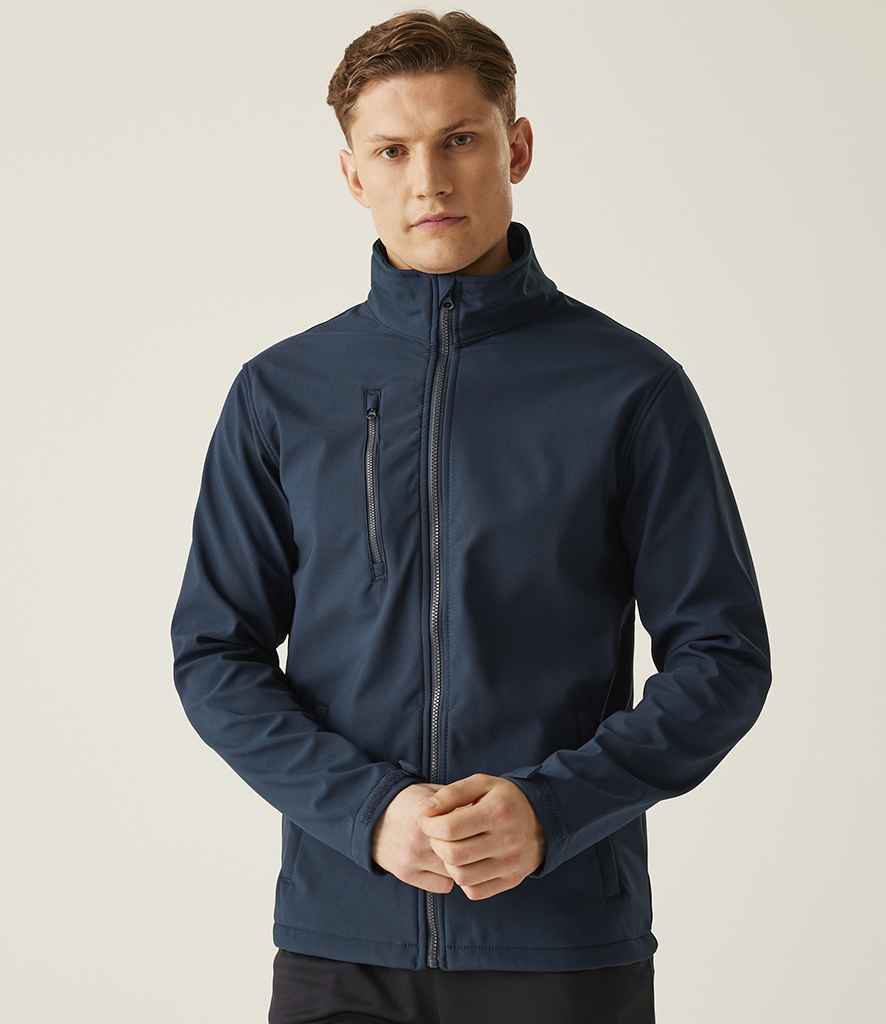 Regatta Ablaze Three Layer Soft Shell Jacket - Navy/Navy