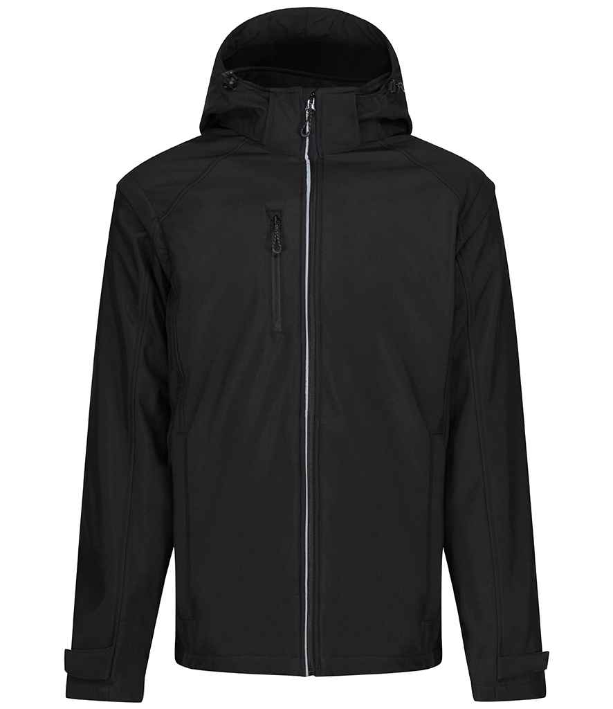 Regatta Erasmus 4-in-1 Soft Shell Jacket - Black/Black