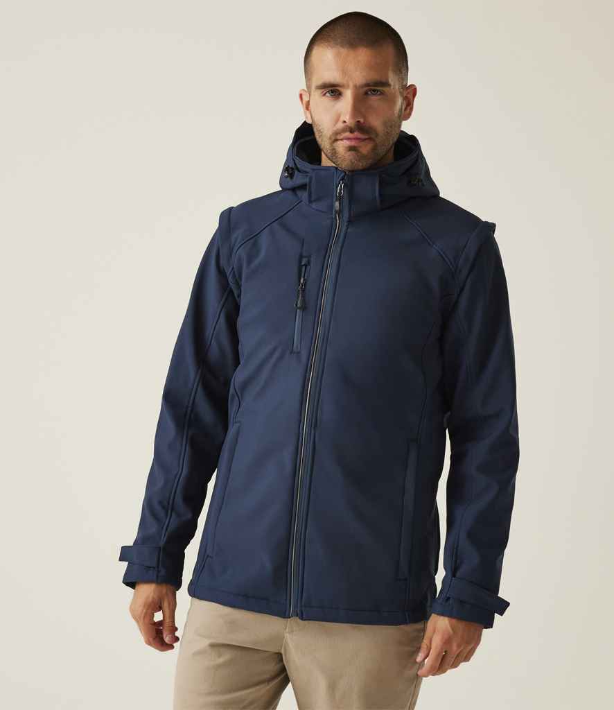 Regatta Erasmus 4-in-1 Soft Shell Jacket - Navy/Navy