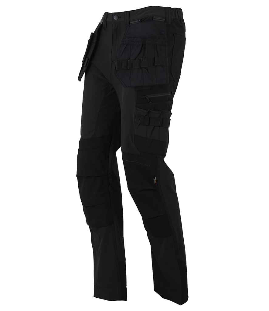 Regatta 4TEX Stretch Holster Trousers - Black/Black