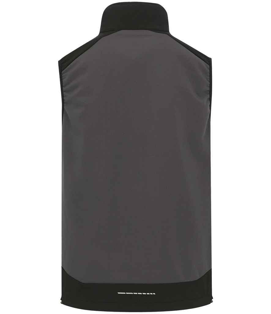 Regatta 4TEX Stretch Three Layer Soft Shell Bodywarmer - Slate Grey/Black