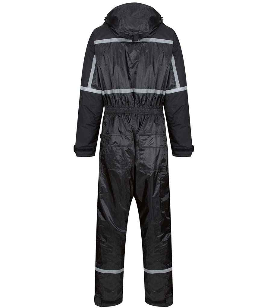 Regatta Pro Waterproof Insulated Coverall - Black