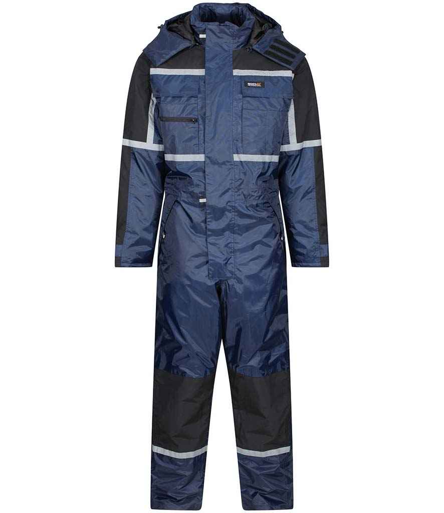 Regatta Pro Waterproof Insulated Coverall - Navy