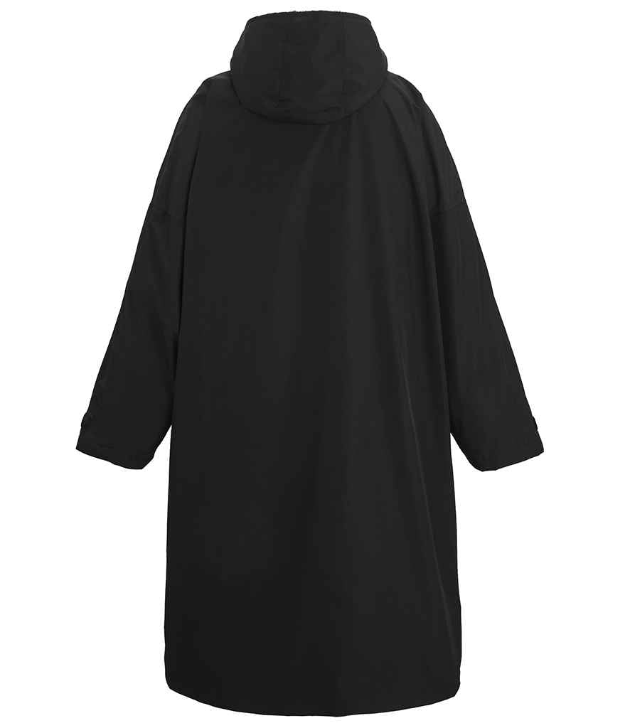 Regatta Pro Unisex Changing Robe - Black/Slate Grey
