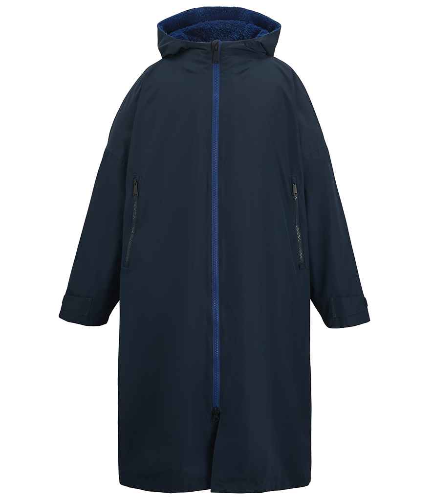 Regatta Pro Unisex Changing Robe - Navy/New Royal Blue