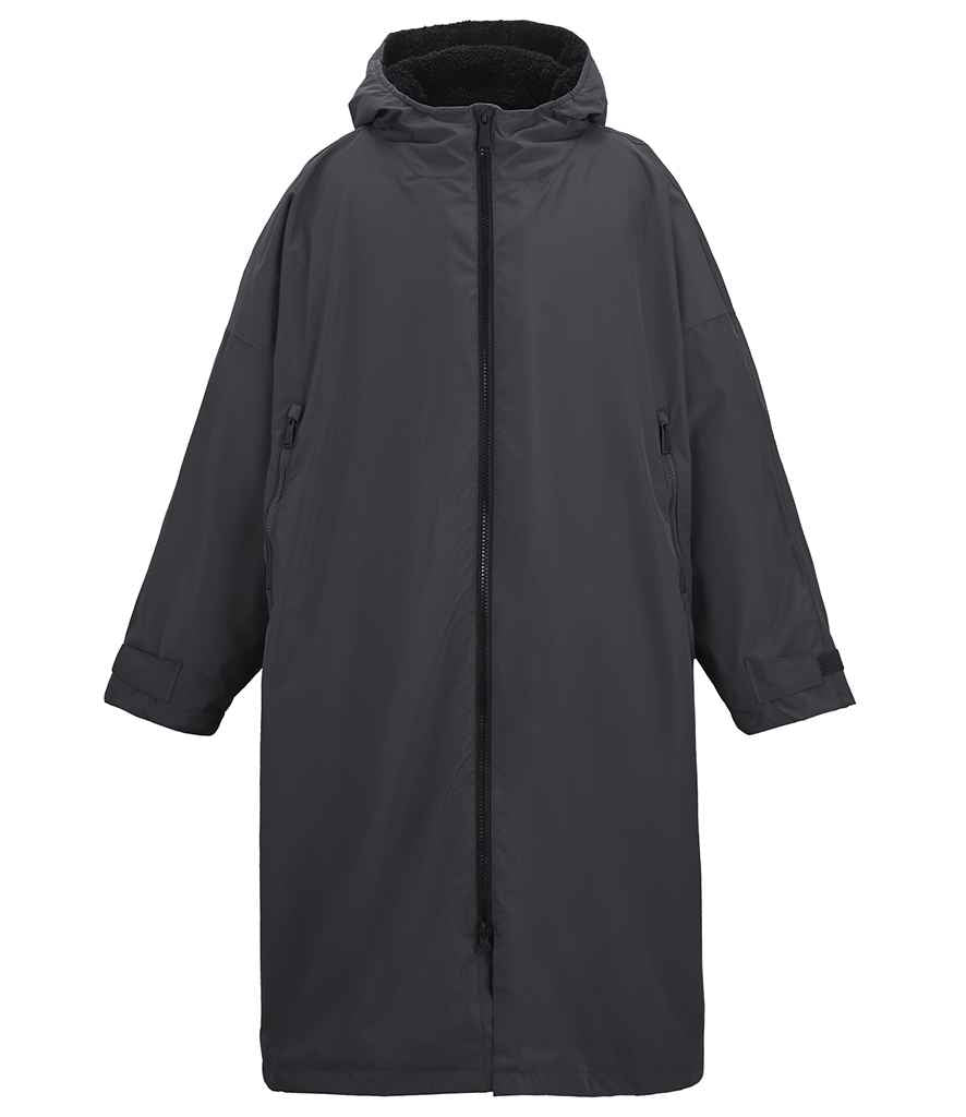 Regatta Pro Unisex Changing Robe - Slate Grey/Black