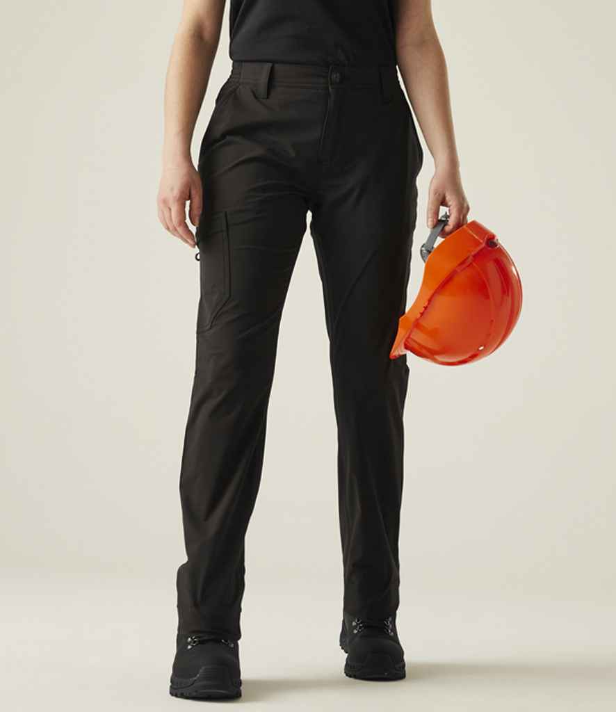 Regatta Ladies Pro Action Stretch Trousers - Black