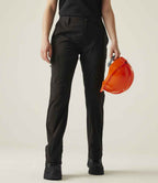 Regatta Ladies Pro Action Stretch Trousers - Black