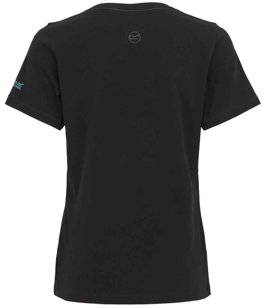 Regatta Ladies Ada Cotton Stretch T-Shirt - Black