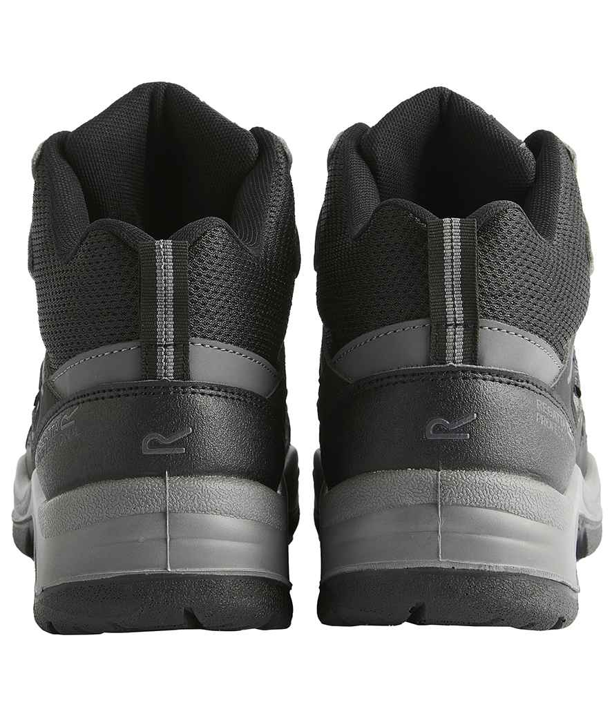 Regatta Safety Footwear Limestone Waterproof S6 Boots - Black/Granite