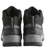 Regatta Safety Footwear Limestone Waterproof S6 Boots - Black/Granite