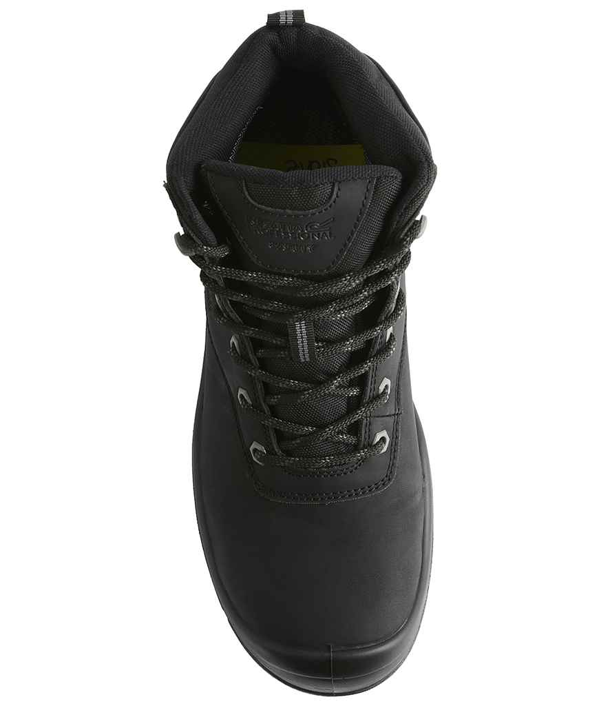 Regatta Safety Footwear Limestone Waterproof S6 Boots - Black/Granite