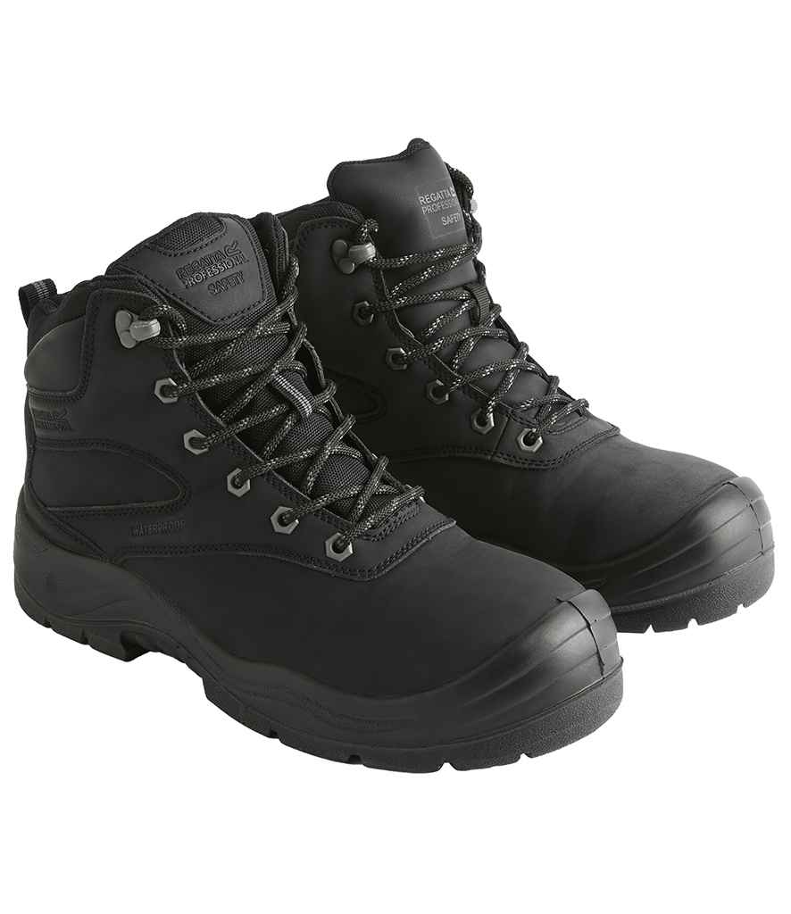 Regatta Safety Footwear Guardstone S7 Hikers - Black/Granite