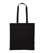 Organic cotton shopper long handle