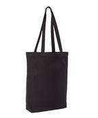 Recycled premium canvas ‘flat base’ shopper