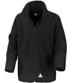 Result Core Kids/Youths Micro Fleece Jacket - Black