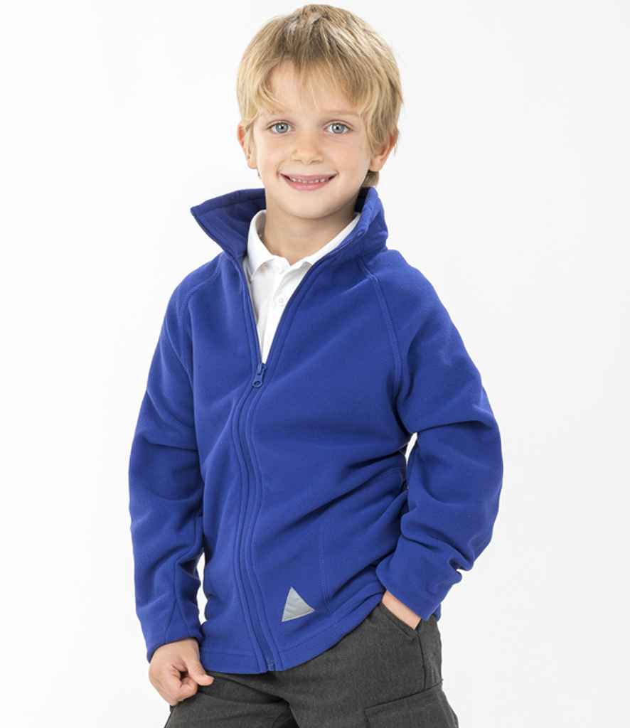Result Core Kids/Youths Micro Fleece Jacket - Royal Blue