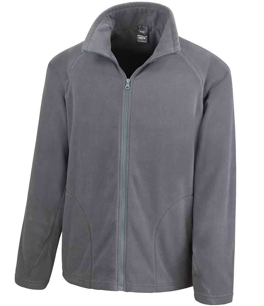 Result Core Micro Fleece Jacket - Charcoal