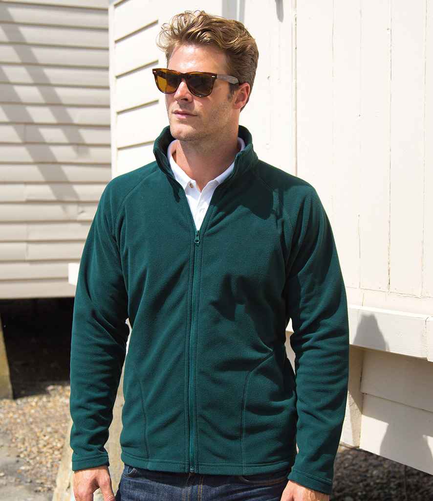 Result Core Micro Fleece Jacket - Forest Green