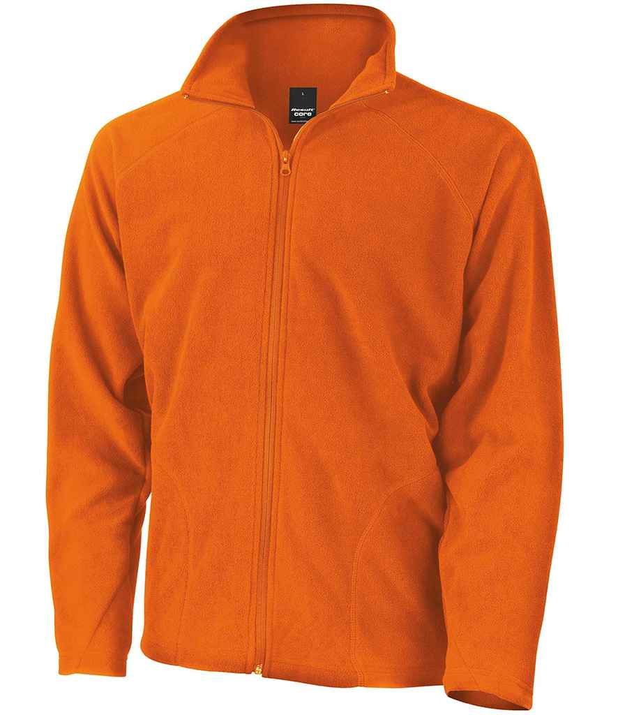 Result Core Micro Fleece Jacket - Orange