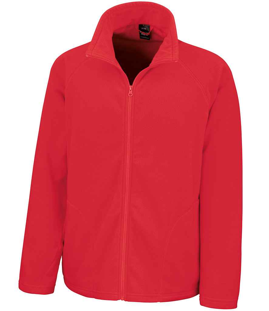 Result Core Micro Fleece Jacket - Red