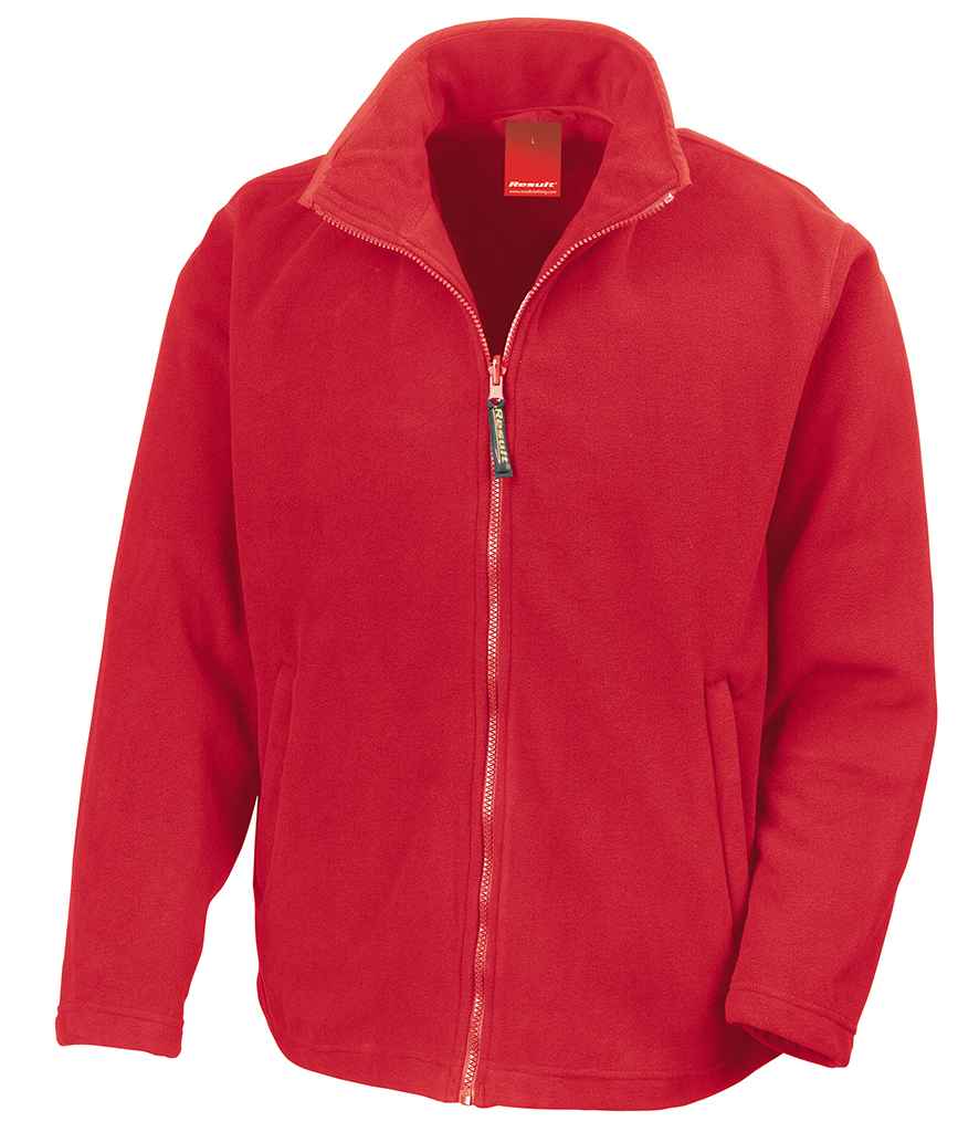 Result Horizon High Grade Micro Fleece Jacket - Cardinal Red