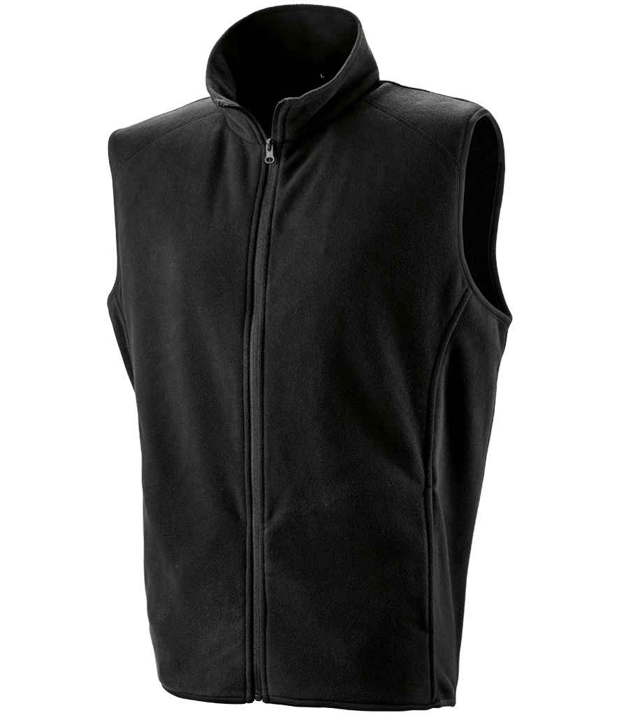 Result Core Micro Fleece Gilet - Black