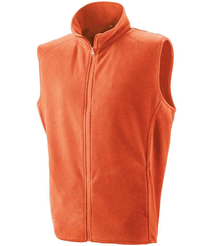 Result Core Micro Fleece Gilet - Orange