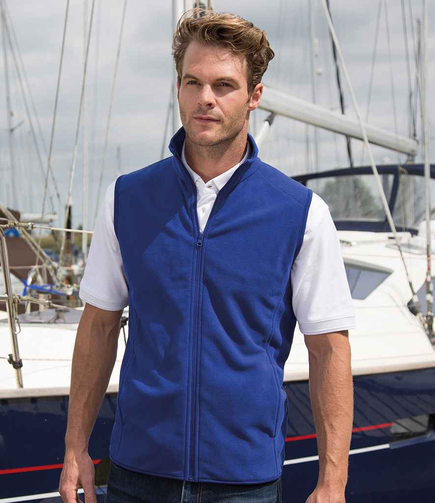 Result Core Micro Fleece Gilet - Royal Blue