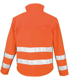 Result Safe-Guard Hi-Vis Soft Shell Jacket - Fluorescent Orange