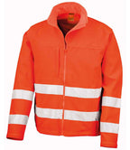 Result Safe-Guard Hi-Vis Soft Shell Jacket - Fluorescent Orange