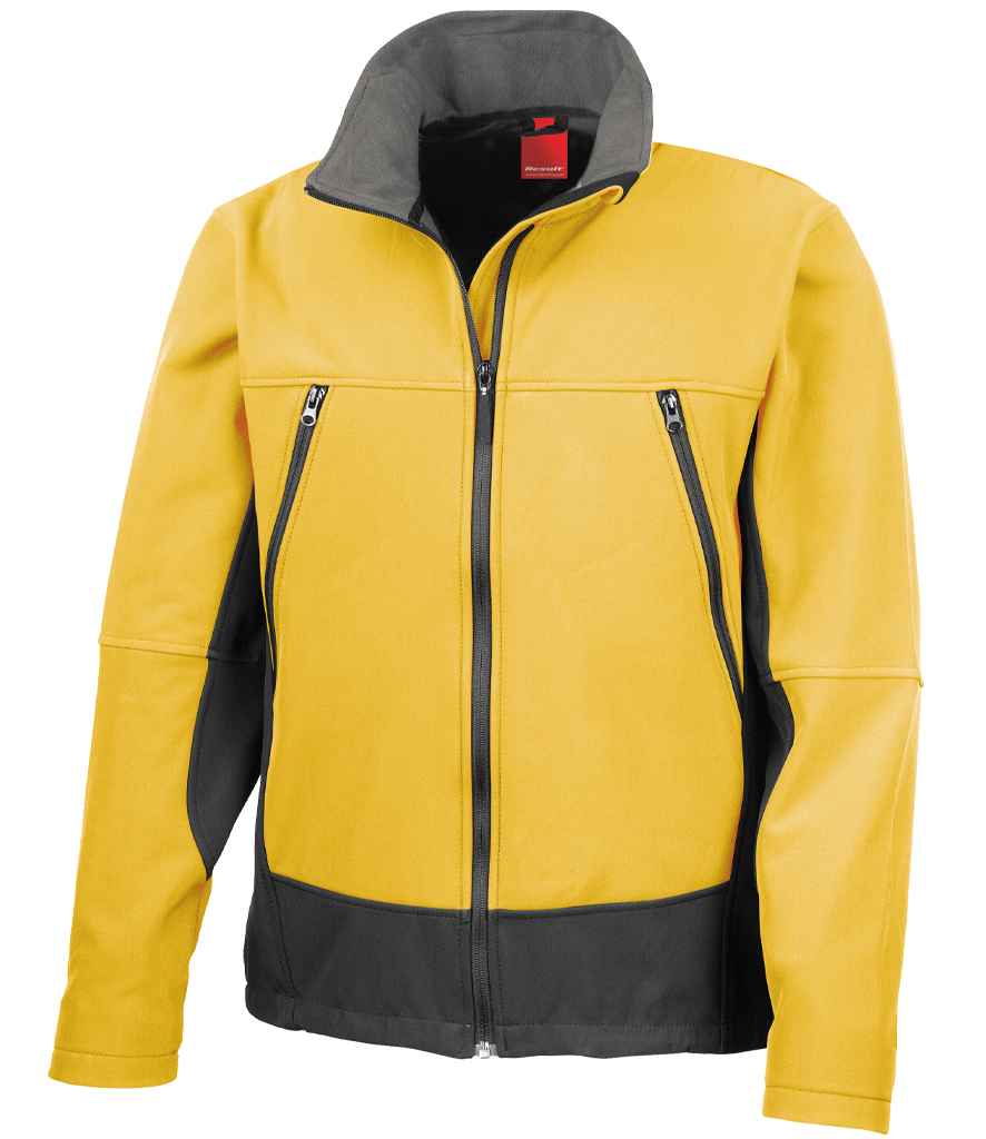 Result Soft Shell Activity Jacket - Sport Yellow