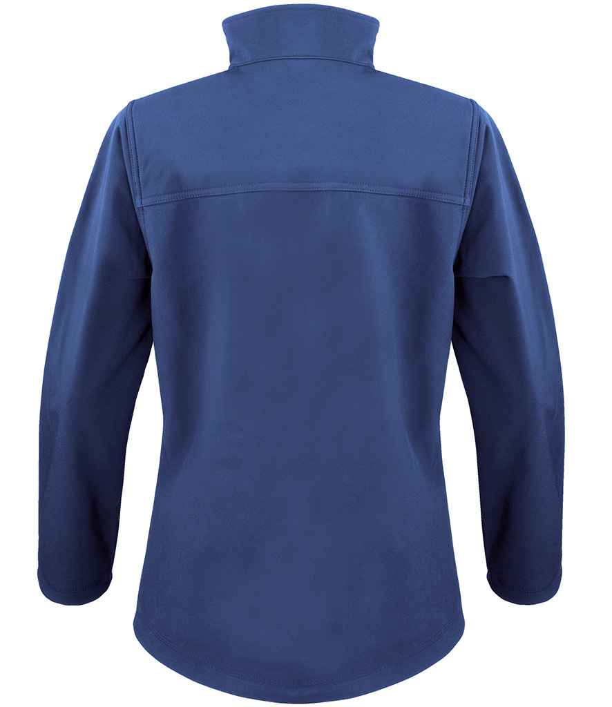 Result Recycled Ladies Classic Three Layer Soft Shell Jacket - Navy