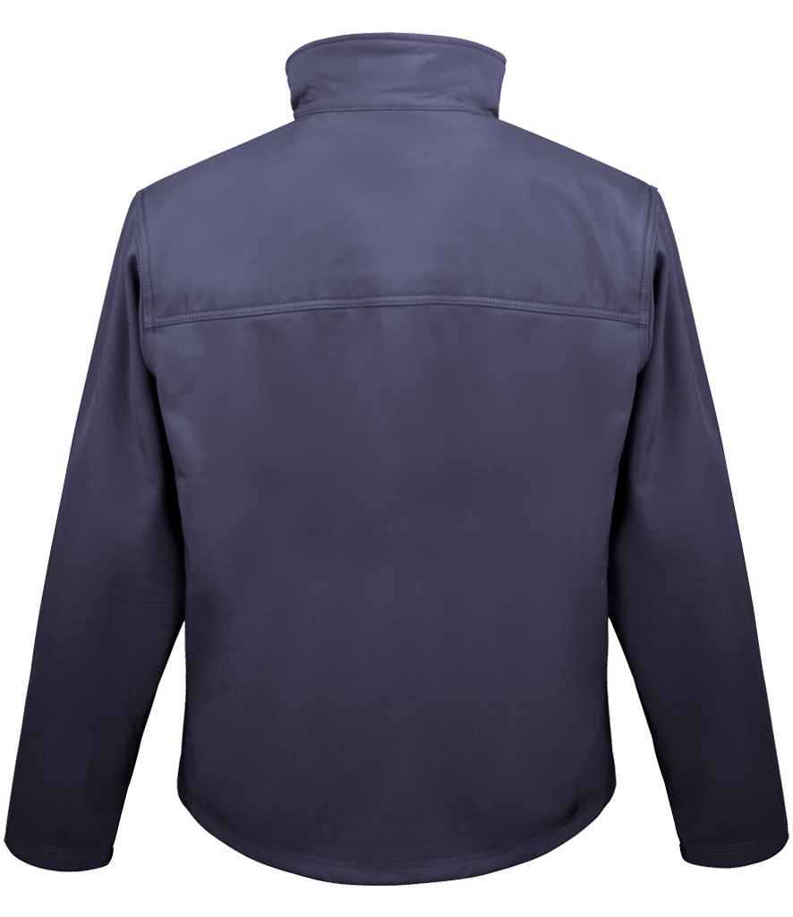 Result Recycled Classic Three Layer Soft Shell Jacket - Navy