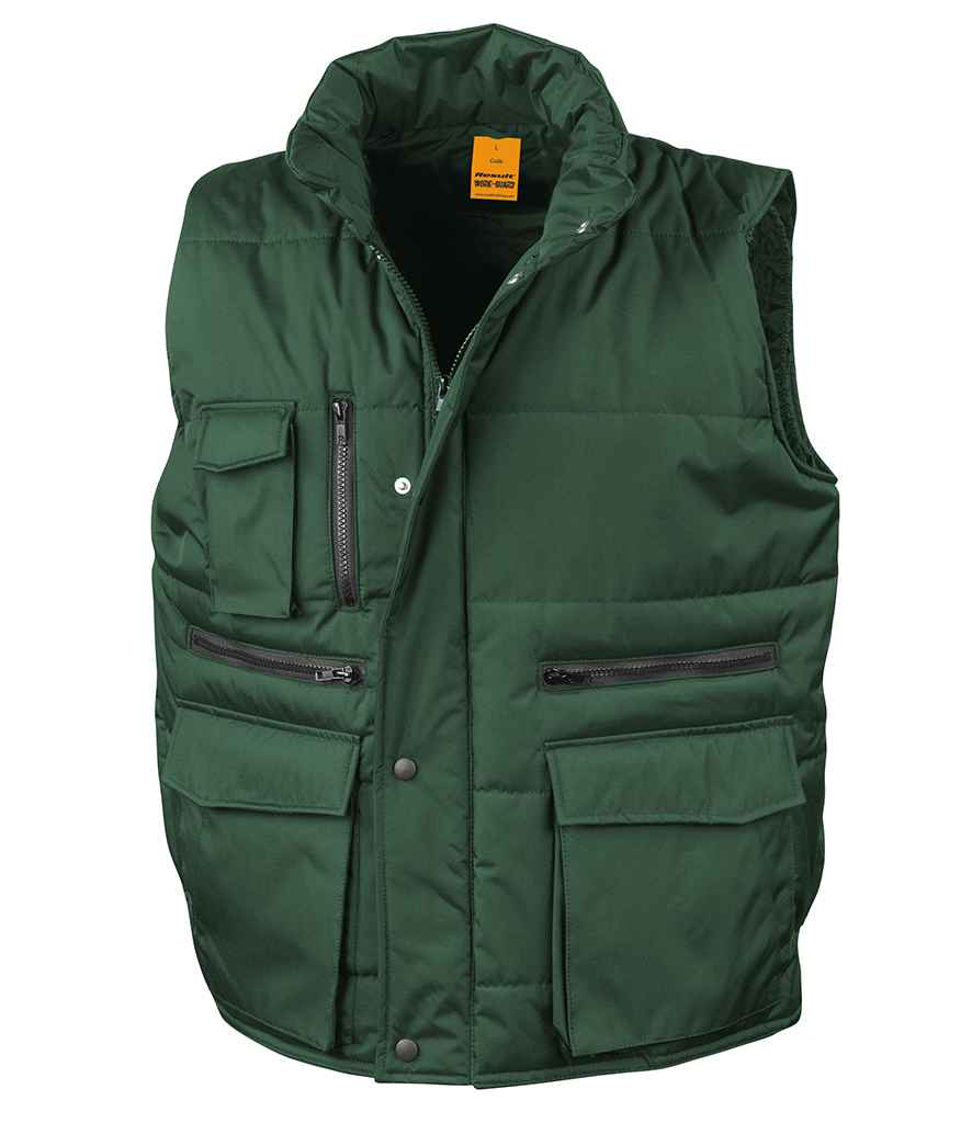 Result Work-Guard Lance Bodywarmer - Bottle Green
