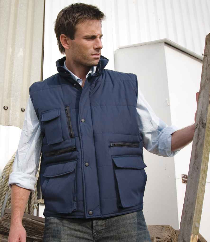 Result Work-Guard Lance Bodywarmer - Navy