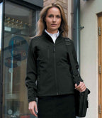 Result Ladies Base Layer Soft Shell Jacket - Black