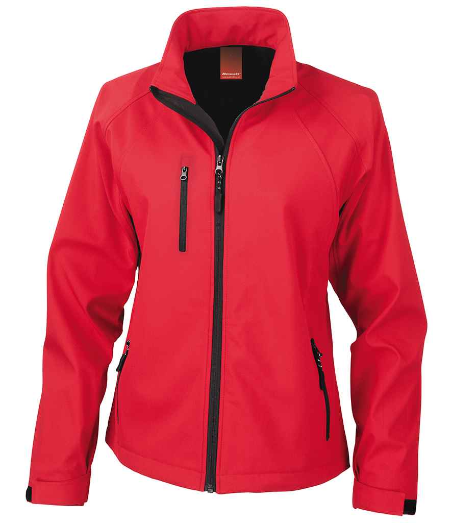 Result Ladies Base Layer Soft Shell Jacket - Red