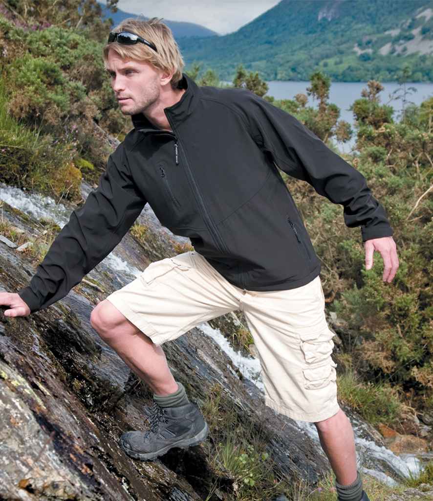 Result Base Layer Soft Shell Jacket - Black