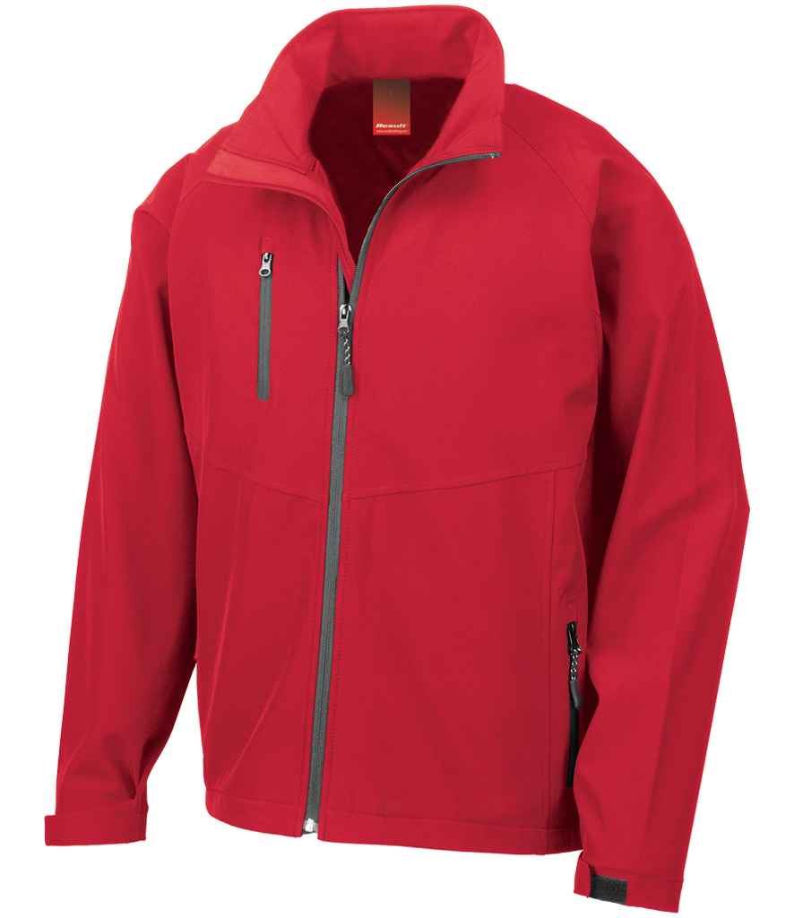 Result Base Layer Soft Shell Jacket - Red