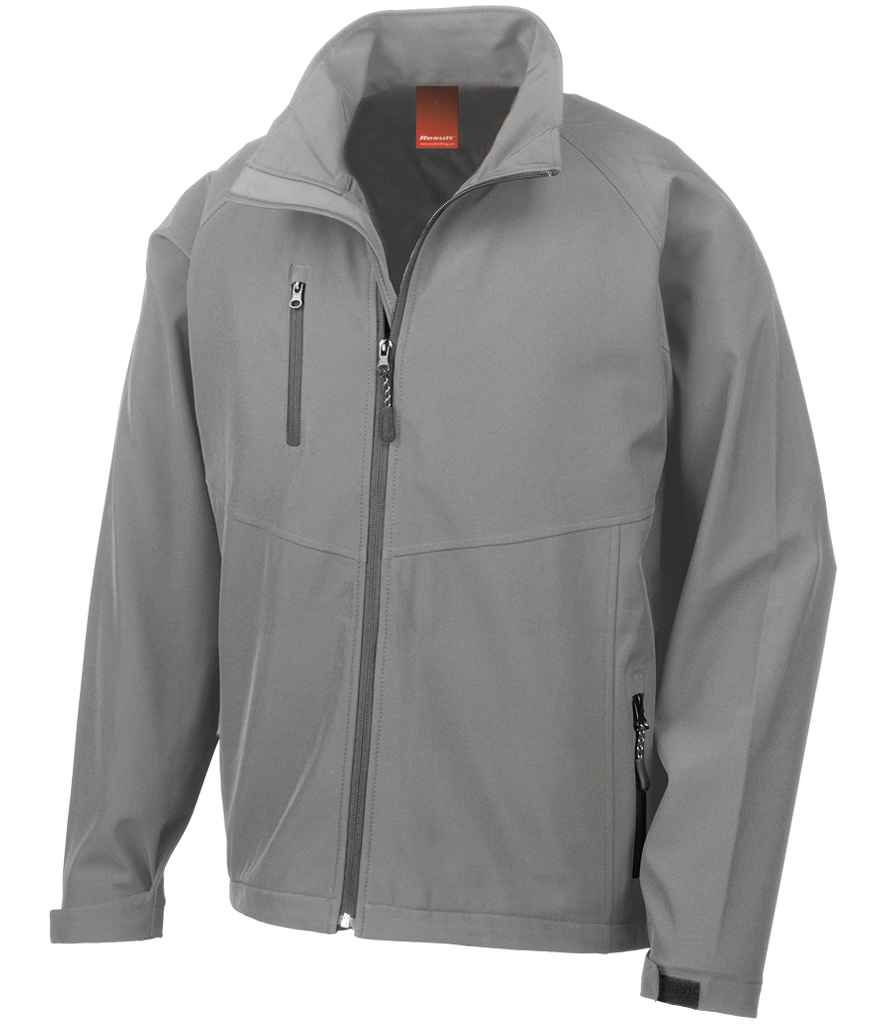 Result Base Layer Soft Shell Jacket - Silver Grey