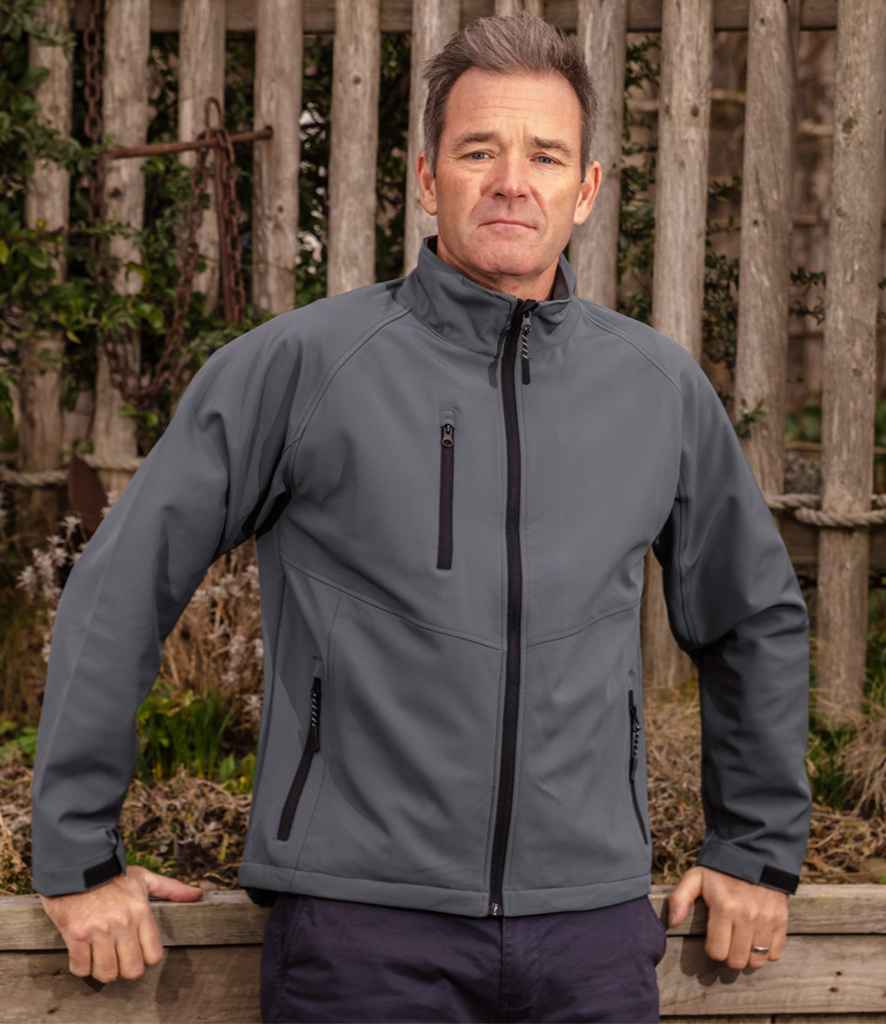 Result Base Layer Soft Shell Jacket - Silver Grey