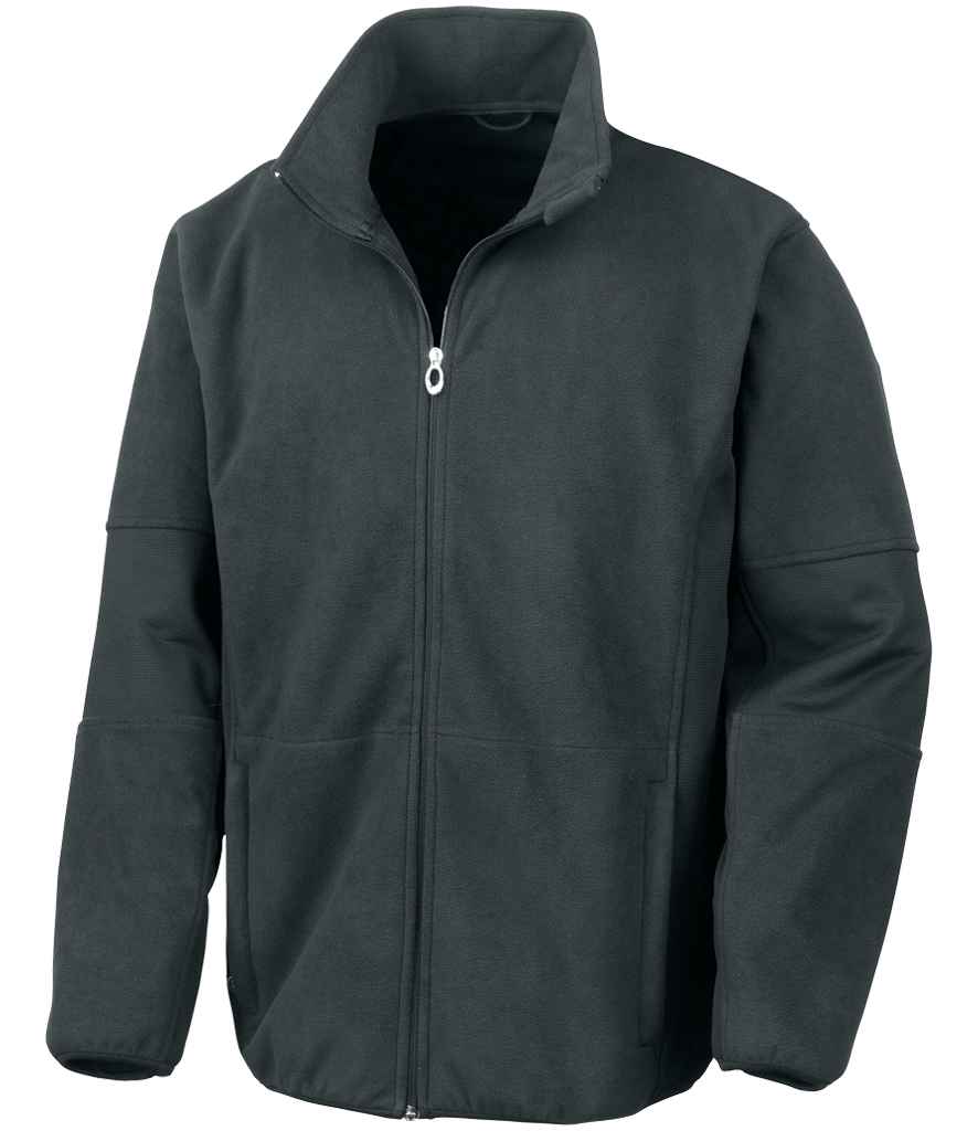 Result Osaka Combed Pile Soft Shell Jacket - Black