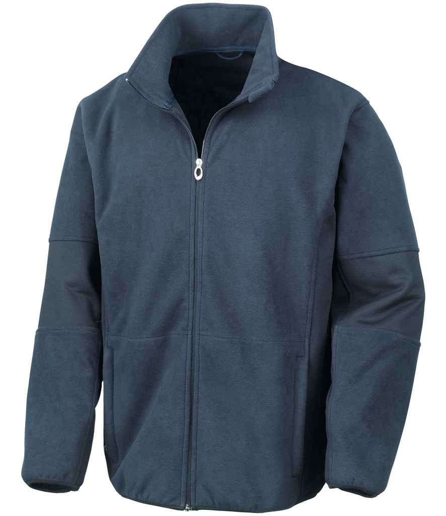 Result Osaka Combed Pile Soft Shell Jacket - Navy