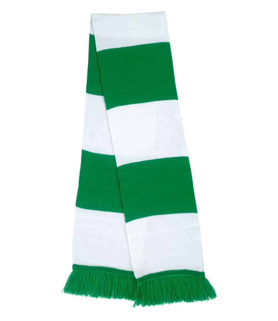Result Team Scarf - Kelly Green/White