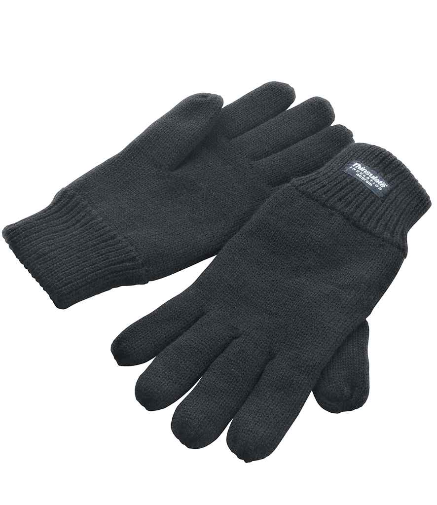 Result Classic Lined Thinsulate™ Gloves - Charcoal